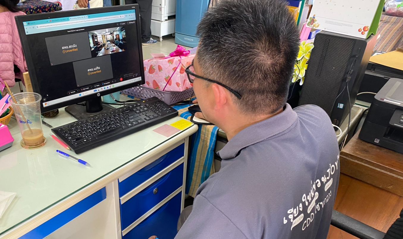 พช.สะเมิง ร่วมโครงการ Me...สาระ ปี 2