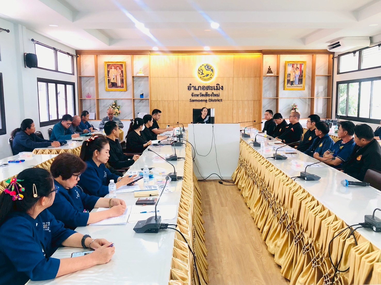 พช.สะเมิง ร่วมให้ข้อมูลการจัดเก็บข้อมูลประเมินความคุ้มค่าการปฏิบัติภารกิจภาครัฐ ประจำปีงบประมาณ พ.ศ. 2569 กรมการพัฒนาชุมชน