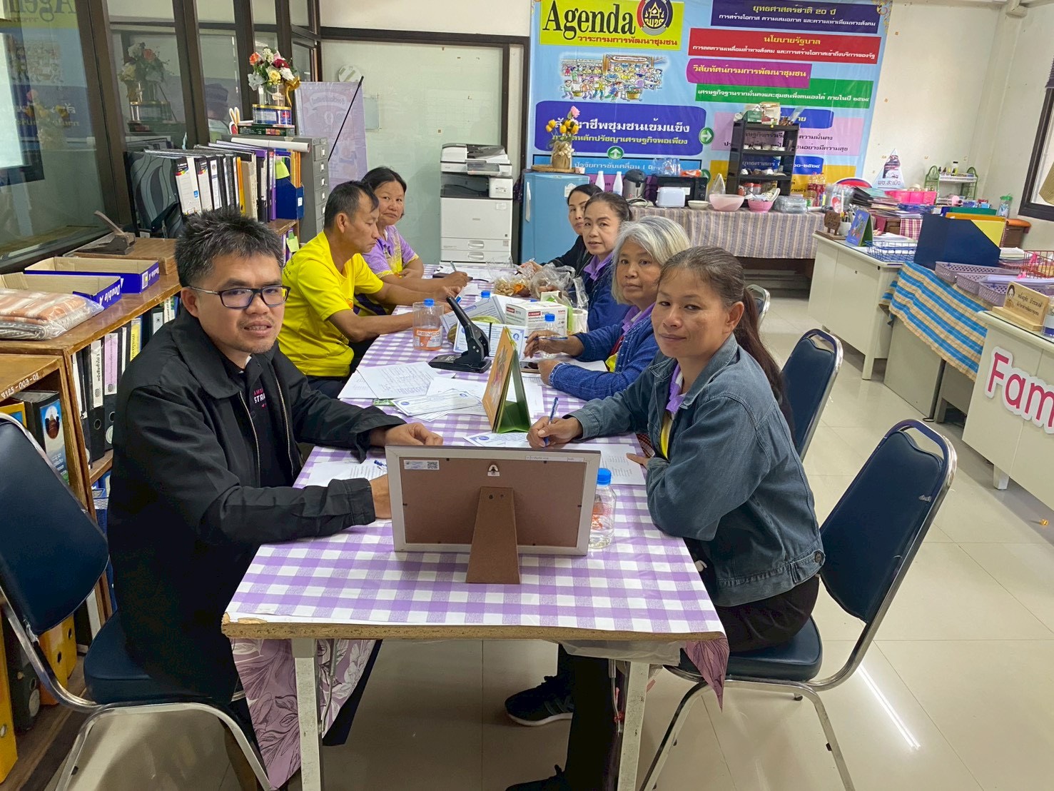 พช.สะเมิง ดำเนินการประชุมผู้นำอาสาพัฒนาชุมชน (ผู้นำ อช.) ครั้งที่ 2/2569